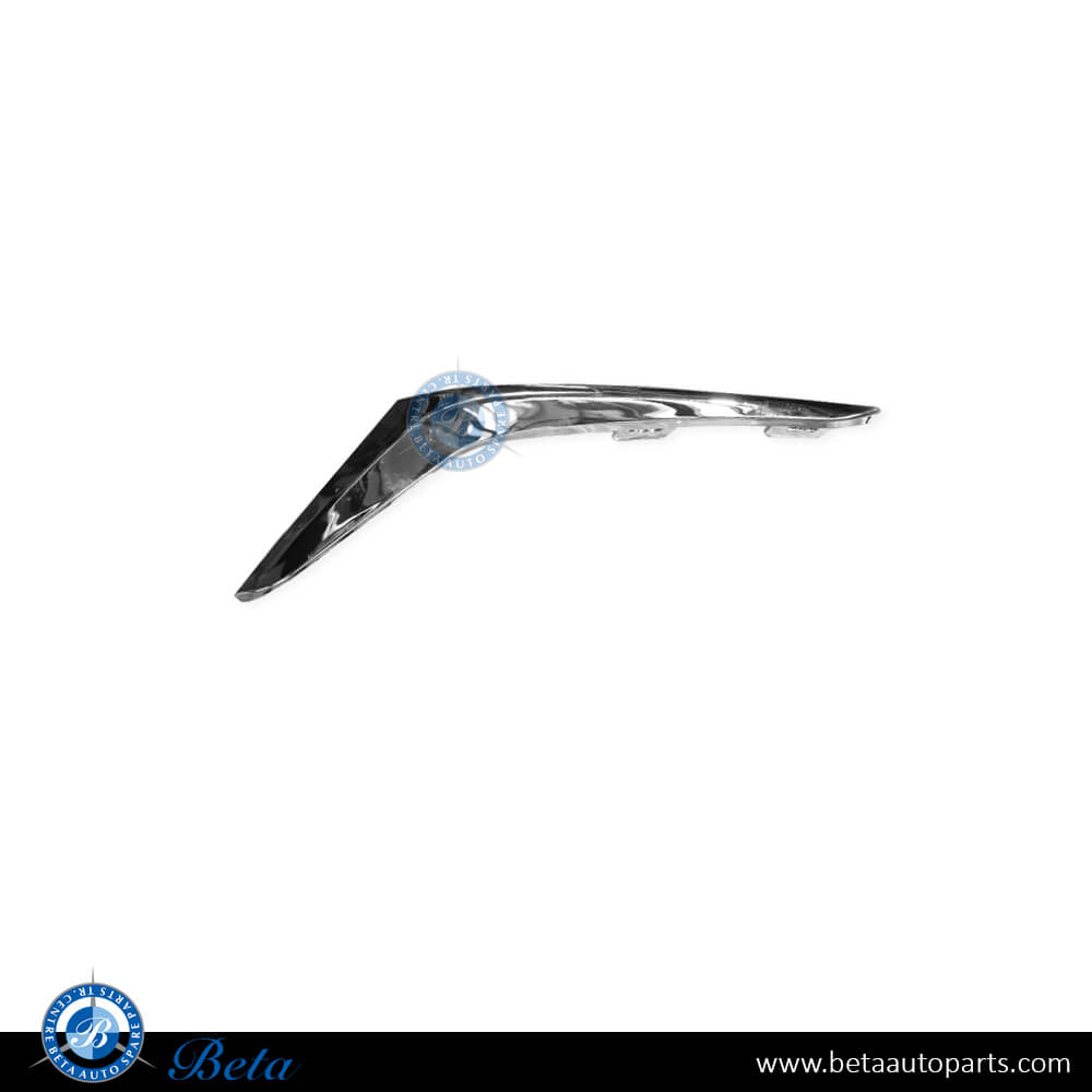 Left Side Rear Bumper Lower Moulding (Left) for BMW 3 Series 2019-2022 models, Part Number 51127488351 Left Side Rear Bumper Lower Moulding (Left) for BMW 3 Series 2019-2022 models, Part Number 51127488351
